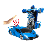Thumbnail for Toystar MorphMaster Police Transformer RC Car | Brings Excitement to Life - Remote-Control Toy for Adventurers - Brengt Sp...