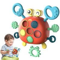 Thumbnail for Toystar CrabSkill | Fun development - Montessori baby scratch for hand-eye coordination - Plezierige ontwikkeling - Montes...