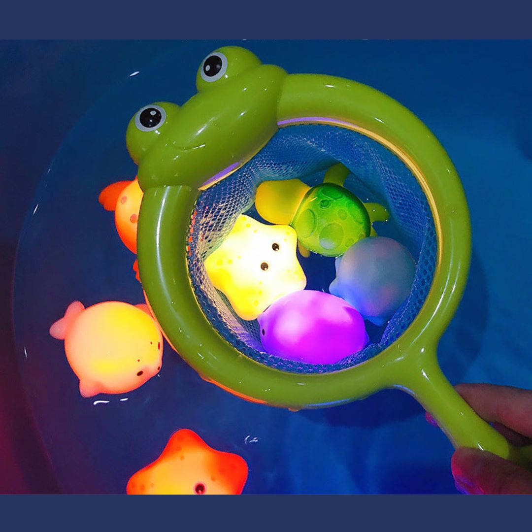 Toystar AquaLight Animals | Play fun while bathing - LED luminous bath toys - Speelpret tijdens het badderen - LED lichtge...