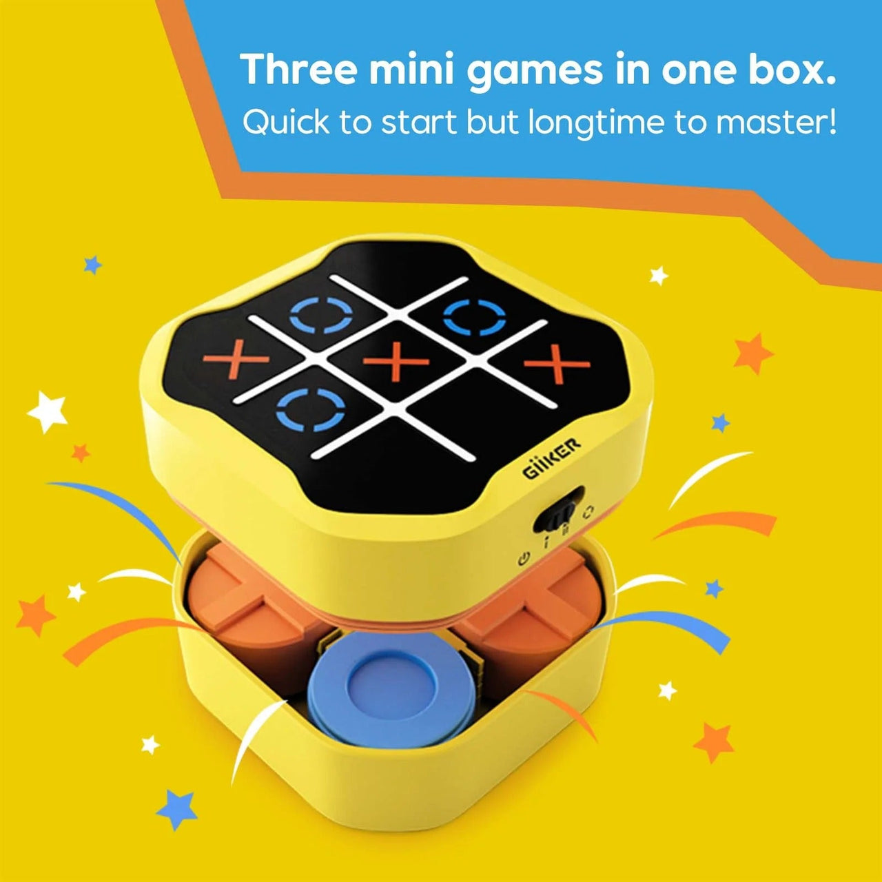 Toystar NL TicTacFun | Interactive Electronic Tic-Tac-Toe Game for Education and Entertainment with Smart AI - Interactief...