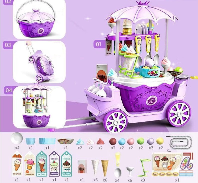 Toystar IceCreamDream | Magical Fun - Ice Cream Carousel Toy with Kitchen Toys for Girls - Magisch plezier - IJscarrousel ...