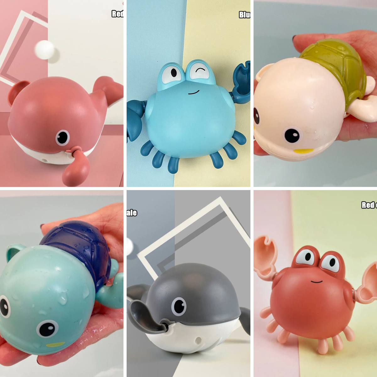 Toystar Swimming bath turtles | Bath toys - badspeelgoed (5)