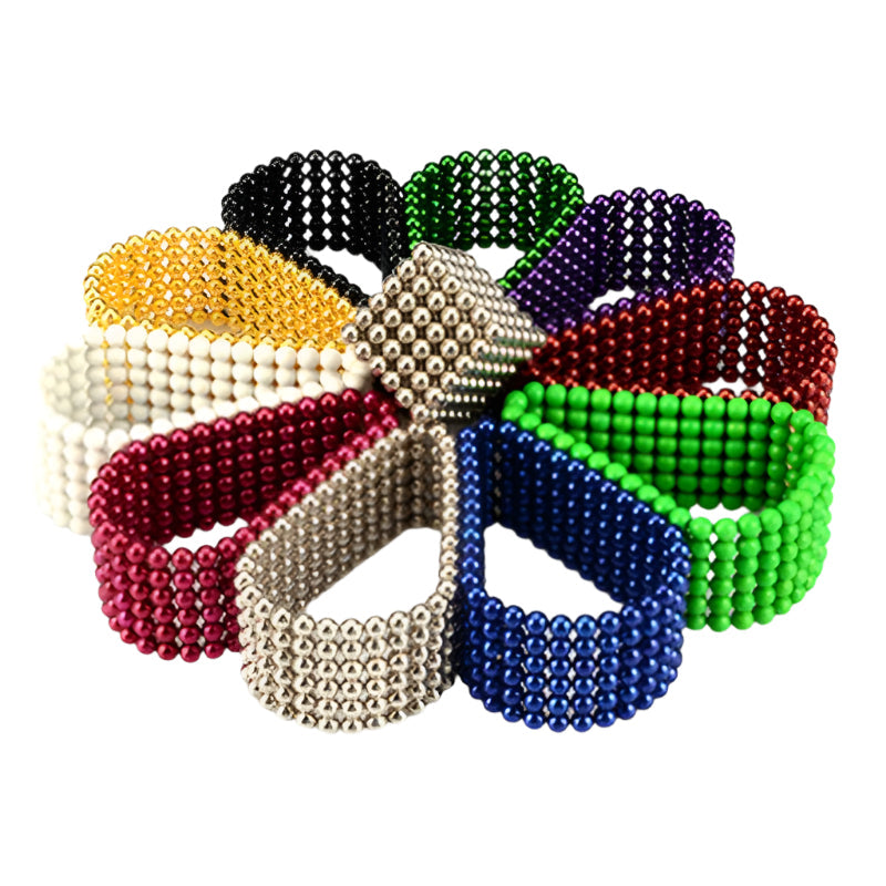 Toystar Magnetix Steel Toys | Creative Building with Magnets - Small Magnet Balls - Creatief Bouwen met Magneten - Kleine ...
