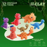Thumbnail for Toystar DinoClay | Creative clay making with dinosaurs - DIY clay set with 6 shapes - | Creatief kleien met dinosaurussen ...