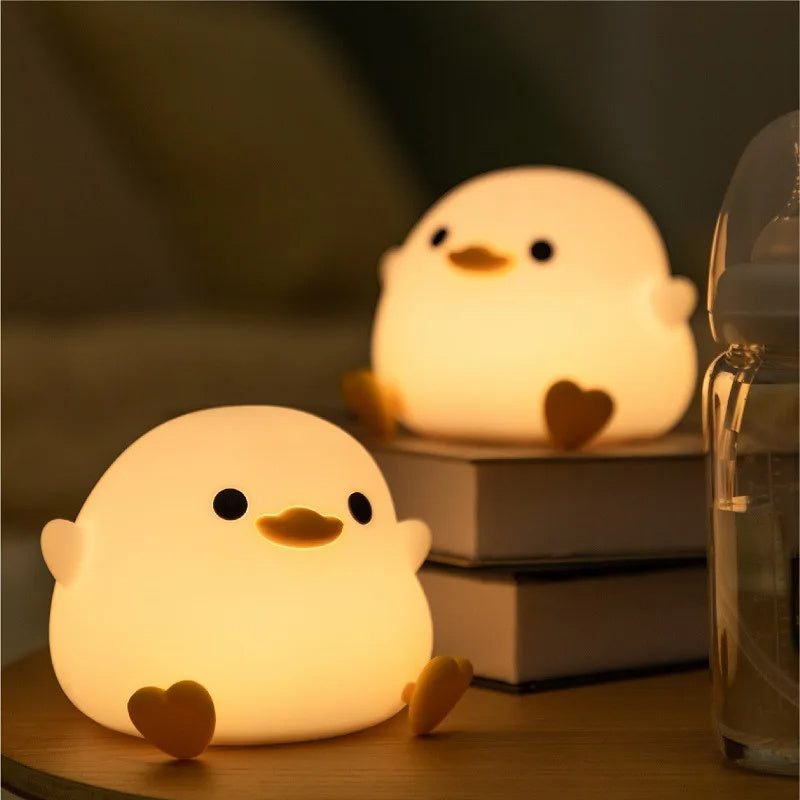 Toystar QuackGlow | Cozy night's sleep - Cute duck night lamp with dimming function - Knusse nachtrust - Schattige eenden ...