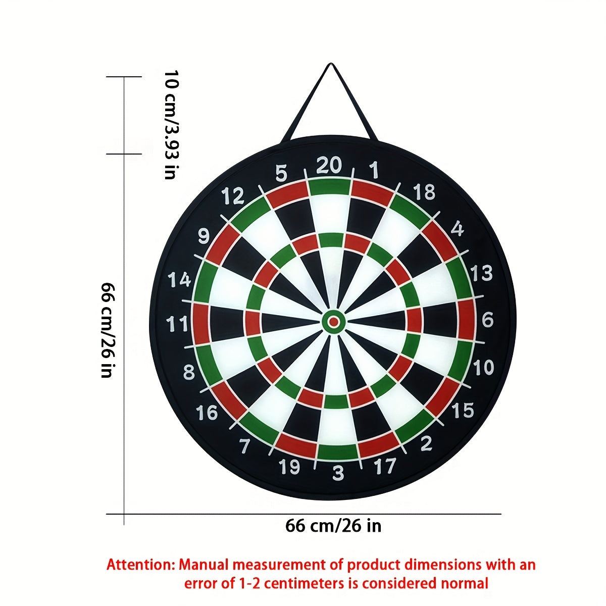 Dart game | Fun for everyone - Large fabric dartboard for indoors and outdoors
