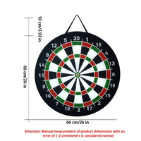 Thumbnail for Dart game | Fun for everyone - Large fabric dartboard for indoors and outdoors