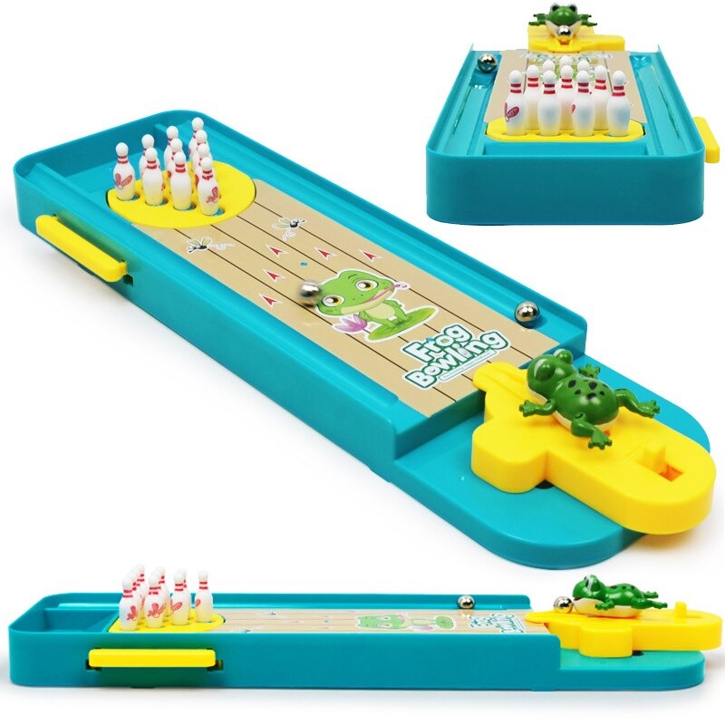Toystar Bowling Frog | Fun for Children - Mini Bowling Table Game - Gezelligheid voor Kinderen - Mini Bowling Tafel Spel (3)
