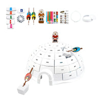 Thumbnail for Igloo Bricks | Free your inner joy with this penguin board game! - Stimulates fun and strategic thinking