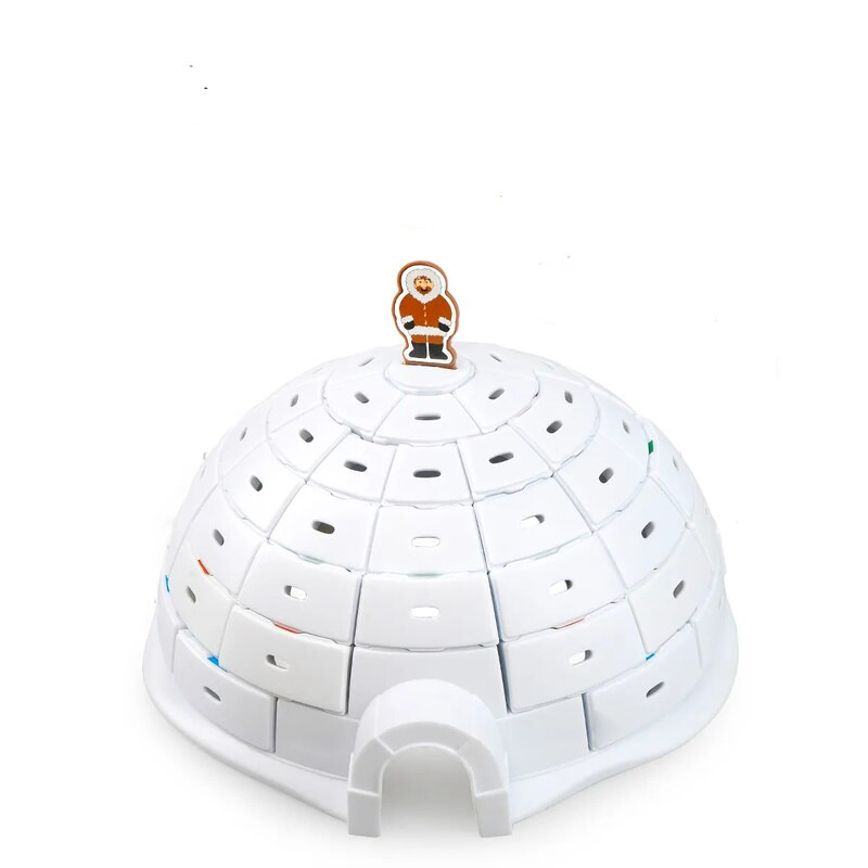 Toystar Igloo Bricks | Free your inner joy with this penguin board game! - Stimulates fun and strategic thinking - Bevrijd...