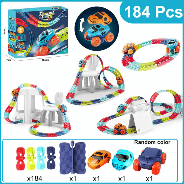 Toystar Adventurous Racetrack | Interactive toys - DIY race track for kids - Interactief speelgoed - DIY racebaan voor kin...
