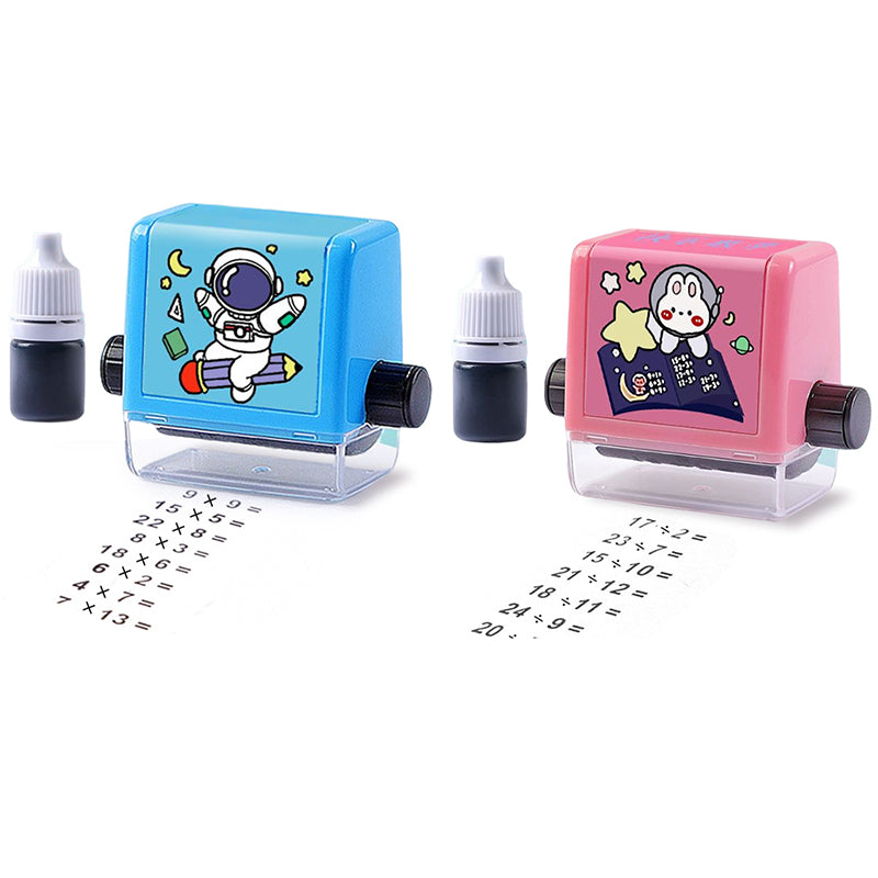 Toystar MathRoller | Learning becomes fun - Math stamp for tables and sums - Leren wordt leuk - Wiskundestempel voor tafel...