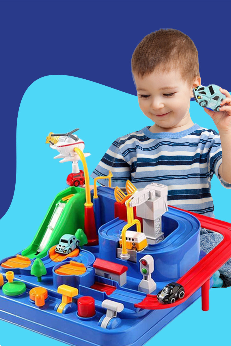 Toystar Adventure Racing Track | Train your Kids' Brain - Educational Race Track - Train het Brein van je Kids - Educatiev...