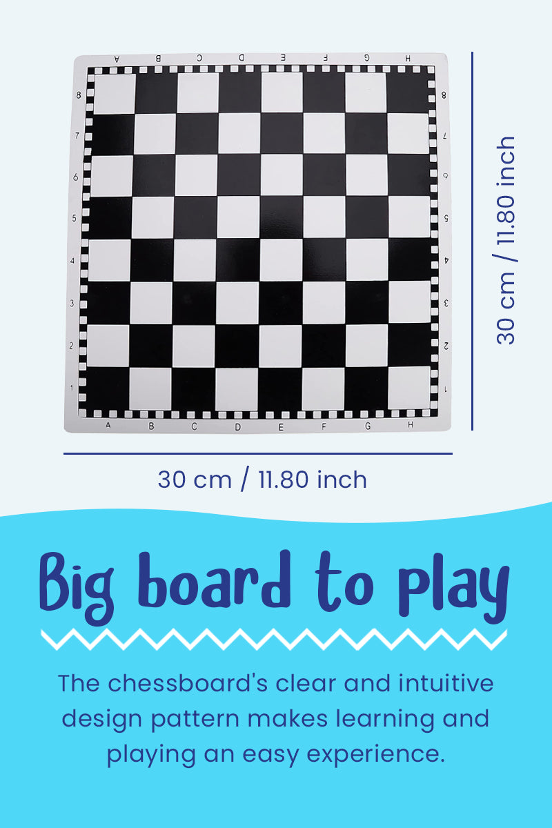 Toystar EcoToys Chess Adventure Set | Encourage Creativity - Educational wooden chess for children - Bestseller - Stimulee...