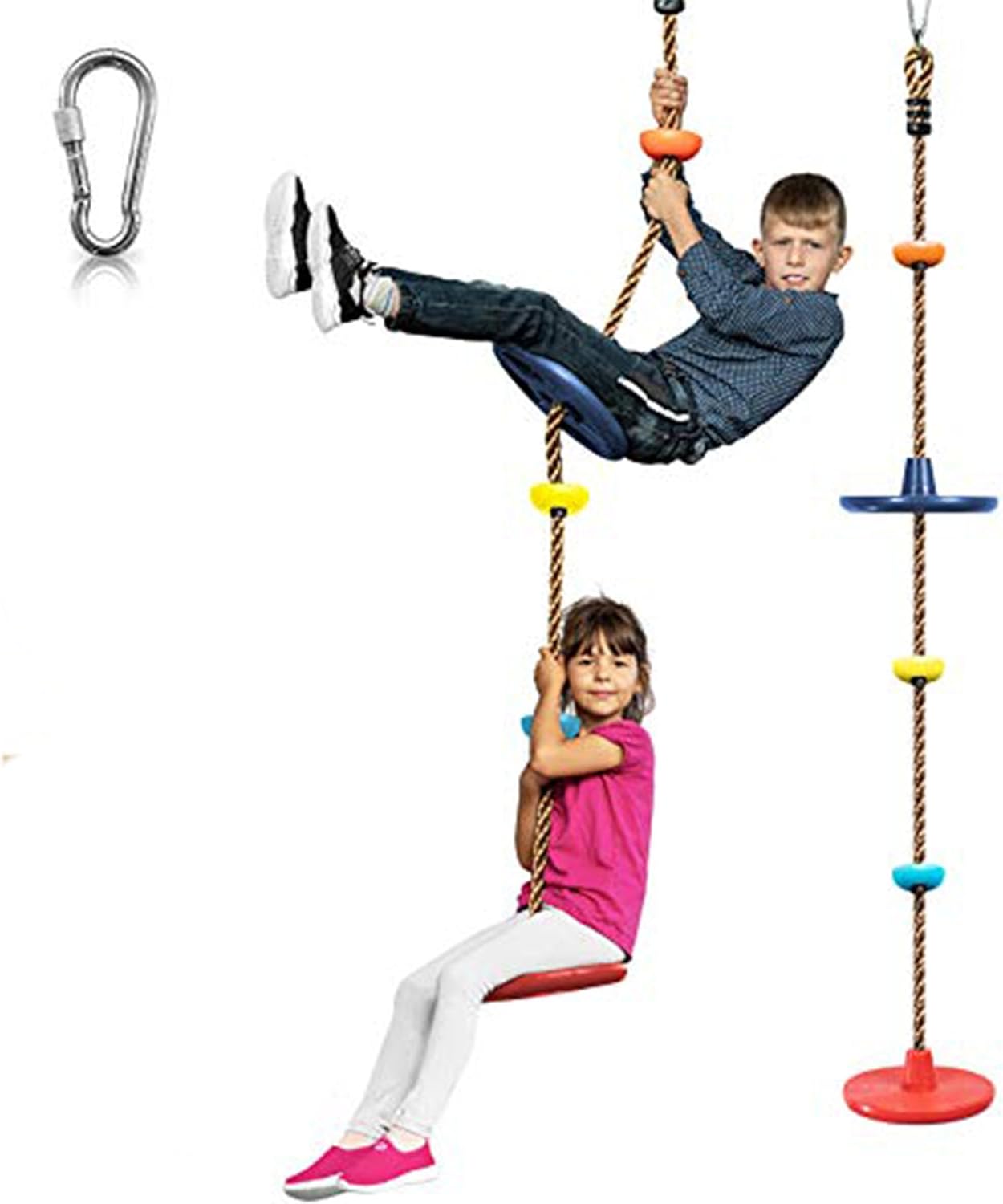 Toystar Jungle Swing Set | Adventurous play fun - Garden swing with climbing rope - Bestseller - Avontuurlijk speelplezier...