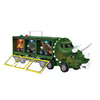 Thumbnail for Toystar Musical Dinosaur Truck | Fun Dinosaur Transporter Toy - Encourages creative play and motor skills - Prettige Dinos...
