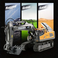 Thumbnail for Toystar RC Power Machine | Ultimate Fun for Young Adventurers - Steerable Excavator - Ultiem Speelplezier voor Jonge Avont...