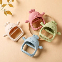 Thumbnail for Toystar Baby Teething Gloves | Comforting - Silicone Anti-Bite Stick - Bestseller - Troostend - Siliconen Anti-Bijt Stok (3)