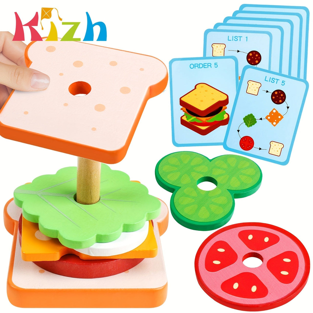 Toystar Ecotoys StackMaster | Enrich Creativity - Educational Stacking Toys for Children - Verrijk de Creativiteit - Educa...