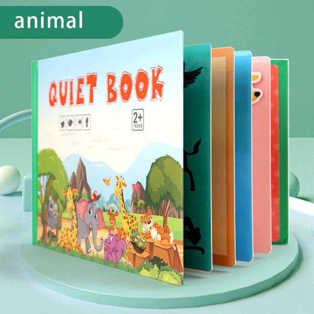 Toystar LearnPlay | Educational Fun - Montessori Activity Toy Sensory Quiet Book for Toddlers - Educatief plezier - Montes...