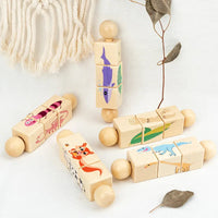 Thumbnail for Toystar Ecotoys BellJoy | Explore the world - Wooden baby bell toy for developing hand skills - Verken de wereld - Houten ...