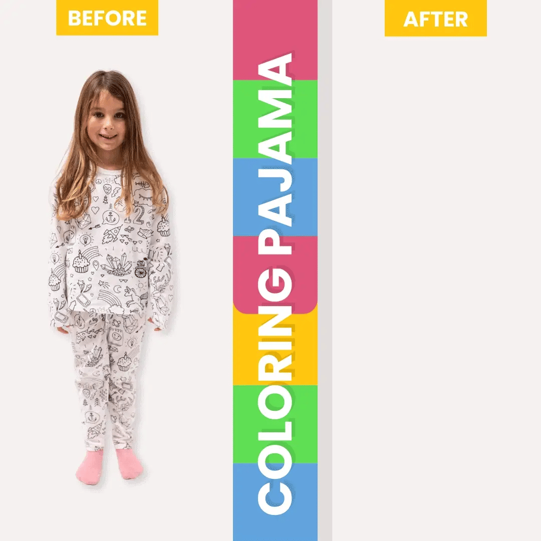 Toystar SafariDreams | Color and wear - DIY coloring pajamas for creative children - Kleuren en dragen - DIY kleurpyjama v...