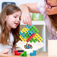 Thumbnail for TetraTower |  Build and balance! - Tetris Stacking Game