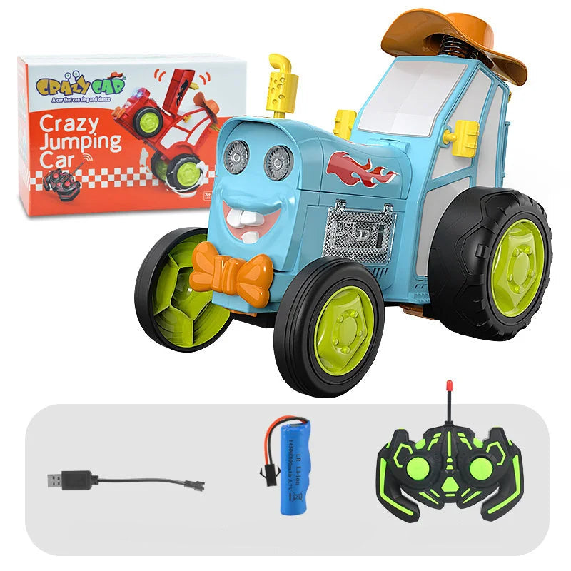 Toystar Jump & Stunt RC Car | The Ultimate Playing Experience for Children - Cool Mini Car with Remote Control - De Ultiem...