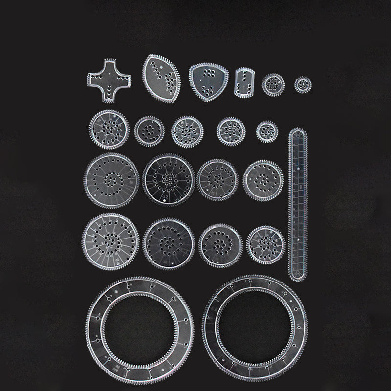 SpiralScribe | Discover endless patterns - Spirograph ruler for hours of creative fun