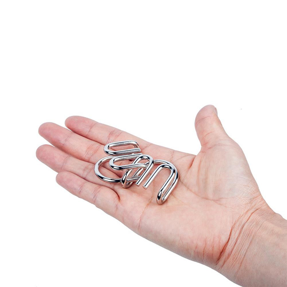 Toystar BrainTwist | Challenge your brain! - Metal puzzle set - Daag je brein uit! - Metalen puzzelset (4)
