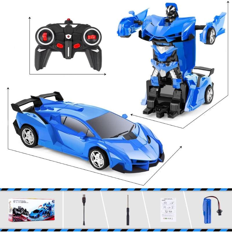 Toystar RoboRace | Endless Transformation Action - Toy Car and Robot in One - Bestseller - Eindeloze Transformatie Actie -...