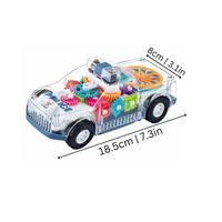Thumbnail for Toystar LumoGear | Magical Driving - Transparent flashing toy car with lights and music - Magisch rijden - Transparante fl...