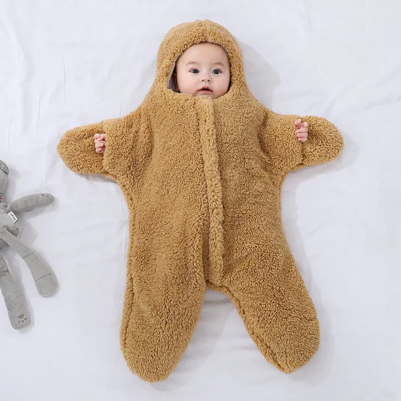 Toystar SnuggleBear Bodysuit | Comfort for your little one - Plush Babysuit with Hood - Comfort voor jouw kleintje - Pluch...
