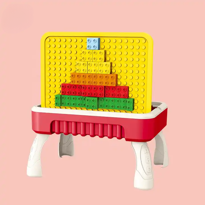 Toystar BuildMaster | Creative Adventure - Activity Table for Children with Building Blocks and Drawing Board - Bestseller...