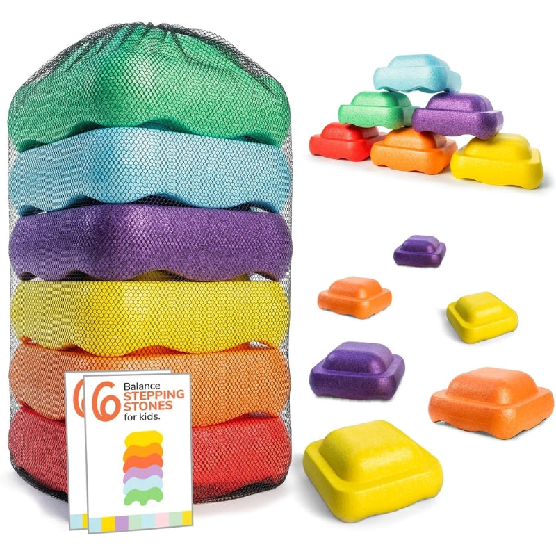 Toystar Balance Stone Playset | Improves Balance and Coordination - Interactive Toy for Children - Verbetert Balans en Coö...