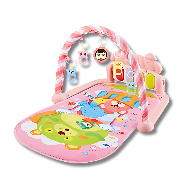 Toystar MelodyMat | Musical fun - Baby play mat with piano keys and accessories - Muzikaal speelplezier - Baby speelmat me...