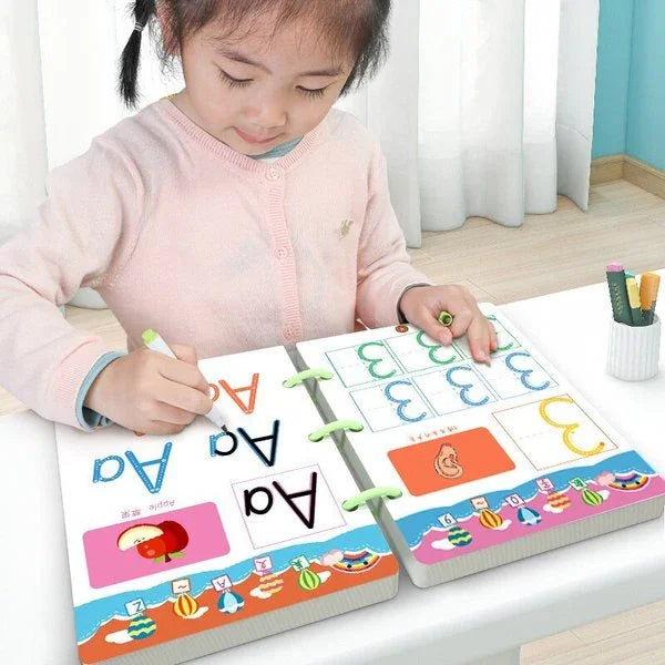 Toystar Children's Tracing Workbook | Stimulates playful learning and motor skills - Play and learn fun - *Stimuleert spel...