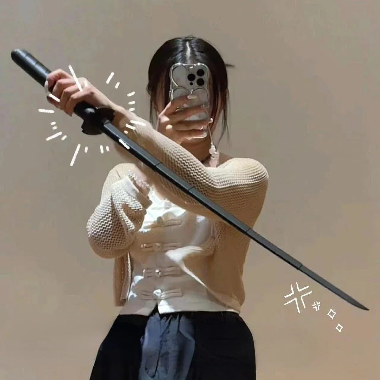 Toystar SamuraiFlow | Discover the art of the katana - 3D printed retractable samurai sword - Ontdek de kunst van de katan...