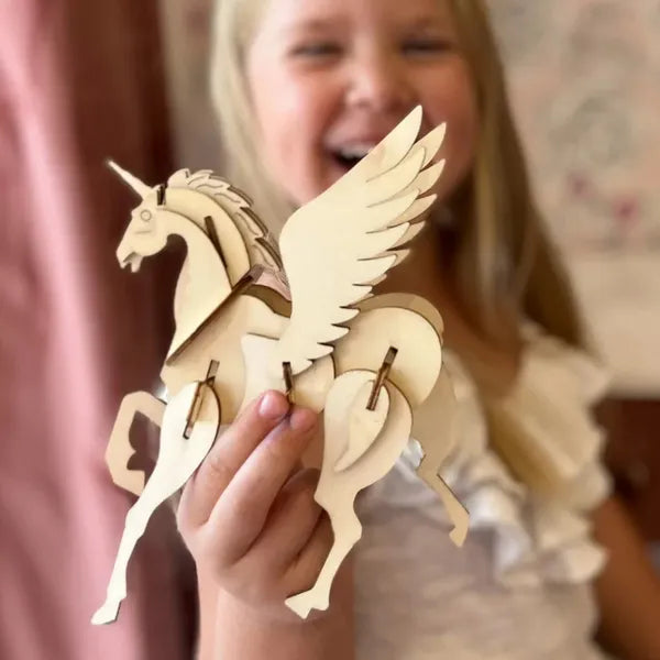 Toystar DinoCraft | Build and paint - Montessori 3D dino puzzle for creative learning - Bouw en verf - Montessori 3D-dino ...