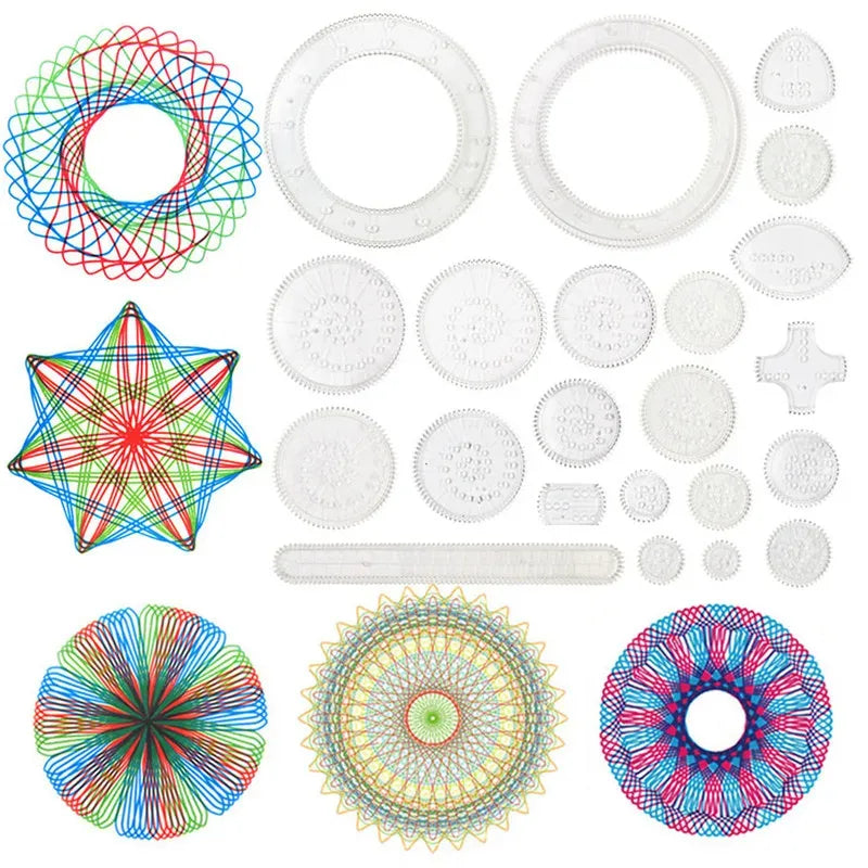 Toystar Creativio Spiro Gear | Complete Drawing Set for Creative Patterns - Children Learn to Draw in a Playful Way - Comp...