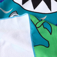 Thumbnail for Toystar SharkPoncho|  Poncho beach bath towel for children - badhanddoek kinderen (3)