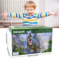 Thumbnail for Racing Dinosaur Train Set | Imaginative Train Track Set for Unprecedented Play Fun - Including Extra Dino and Train Car