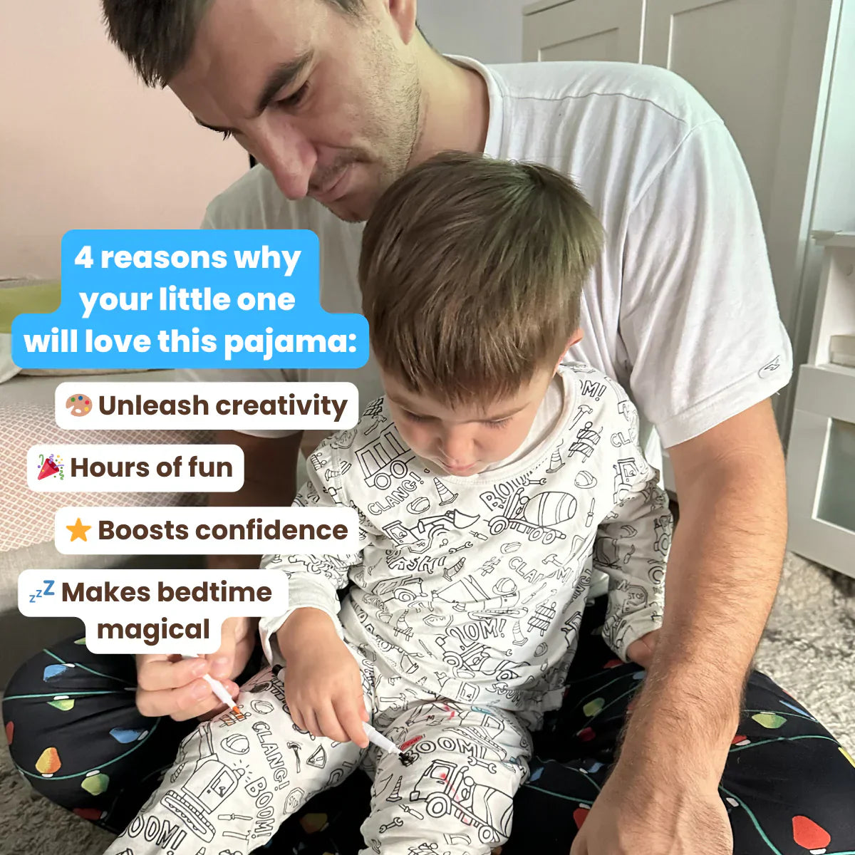 Toystar TruckTales | Colors and dreams - DIY pajama set with cool vehicles - Kleuren en dromen - DIY pyjamaset met stoere ...