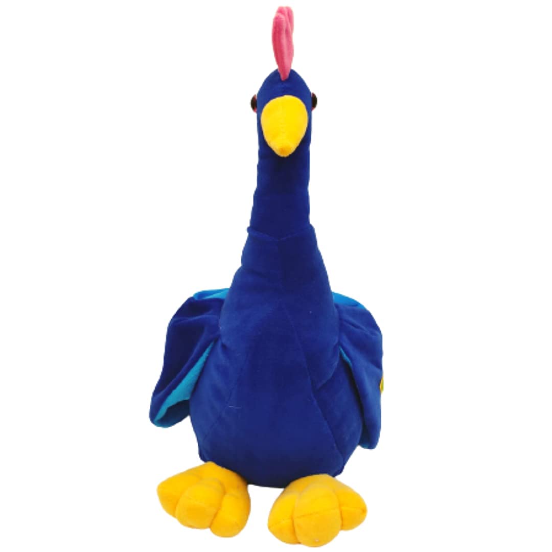 PlushParadise | Knuffelzacht speelplezier - Schattige pauw knuffel voor kinderen
