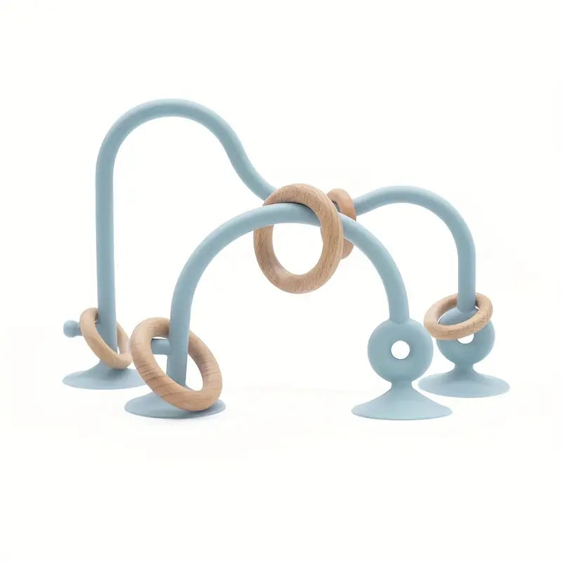 Toystar BabyBite™ | Soothe teething pain - Wooden and silicone teething toy - Verzacht het tandjesleed - Houten en silicon...