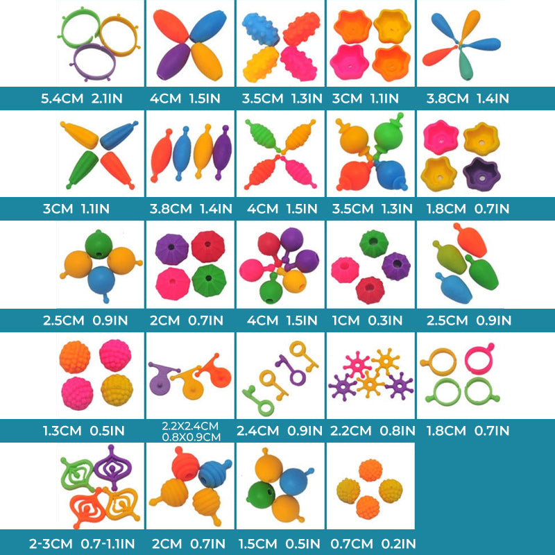 Toystar Beadify | Create unique masterpieces - Bead set for endless creative possibilities - Creëer unieke meesterwerken -...