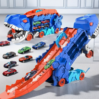 Thumbnail for Toystar Jurassic Transporter | Ultimate gaming experience with racing cars - Transformable Dinosaur Truck - Bestseller - U...