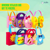 Thumbnail for 4Little DIY Tas Creatie Kit | 3-in-1 Kindertas voor Kinderen 5+ – Laat Creativiteit en Plezier Bloeien 5