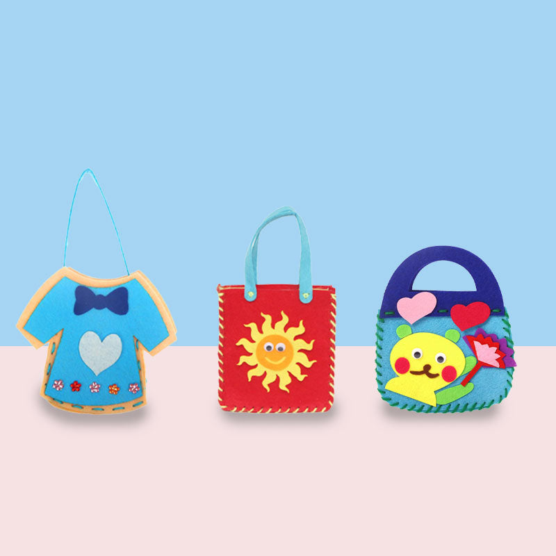 4Little DIY Tas Creatie Kit | 3-in-1 Kindertas voor Kinderen 5+ – Laat Creativiteit en Plezier Bloeien 9