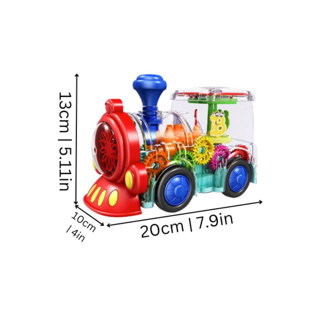 Toystar LumoGear | Magical Driving - Transparent flashing toy car with lights and music - Magisch rijden - Transparante fl...